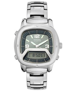 fossil analog digital watch