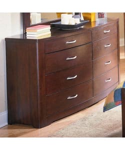 Shop Parkside Espresso 8 Drawer Dresser Overstock 2254182