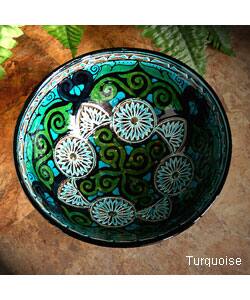 Shop Engraved Ceramic Safi Bowl Morocco Free Shipping Today