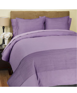 Shop Raymond Waites 300tc Purple Duvet Cover Overstock 2295917