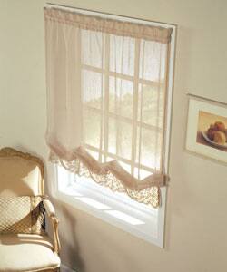 Shop Mimosa Sheer 68 Inch Window Balloon Shade Free Shipping On
