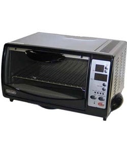 Delonghi Chrome 4 slice Digital Toaster Oven Refurbished