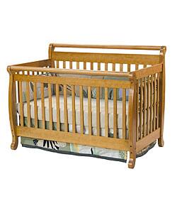 Shop Emily Honey Oak 4 In 1 Crib Overstock 2480829