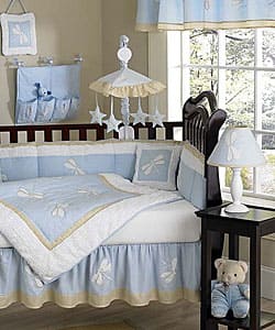 blue crib and dresser set Dragonfly Dreams 12-piece Bedding - Bed Bath & Beyond simply select No wall 2017 summer fashion Neil Allyn Long Sleeve Size:1 XL