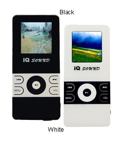 1.5-inch LCD 1GB MP3/ MP4 Player with FM Tuner. Opens flyout.