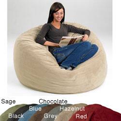 Large Memory Foam Lounge Bag With Removable Cover Ping The Best Deals On Bean Bags