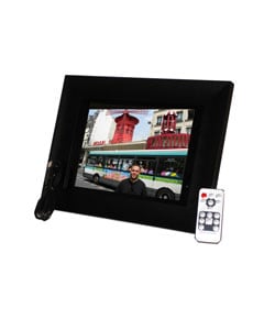 Black Wood 10.4-inch 1GB Digital Photo Frame