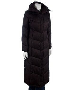 Kenneth Cole Reaction Satin Full Length Coat - 10781672 - Overstock.com ...