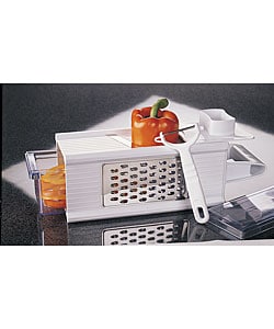 6-piece Stainless Steel Kitchen Grater/ Slicer Set - Bed Bath & Beyond ...