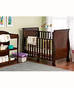 Shop Amber Sleigh Crib Overstock 2576901