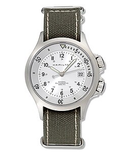 Hamilton Khaki Navy Men's Automatic Steel Watch. Opens flyout.