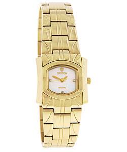 Croton 23k Gold Plated Women S Quartz Dress Watch Overstock