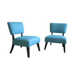 Turquoise accent chair set of deals 2