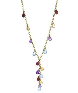 necklace with precious stones