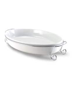 Mayfair & Jackson Oval Casserole Dish - Bed Bath & Beyond - 2602787