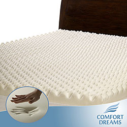 Comfort Dreams Highloft 3-inch Memory Foam Mattress Topper. Opens flyout.