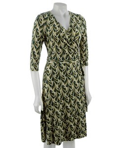 max and cleo wrap dress