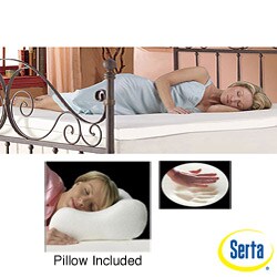 serta cradling comfort 2 memory foam mattress topper