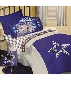 Shop Dallas Cowboys Comforter And Sheet Set Twin Free Shipping