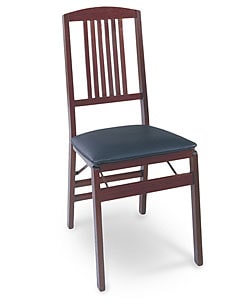 Mission back discount wood folding chair