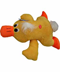 stuffed platypus dog toy