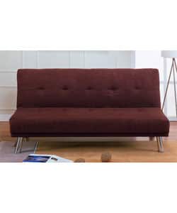 Shop Coco Brown Micro Suede Sofa Bed Free Shipping Today