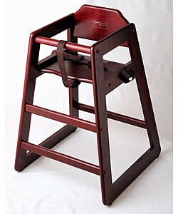 Mahogany High Chair - Overstock - 2885530