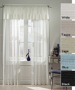 Dream 84-inch Flip-over Window Curtain Panel - Overstock - 2913300