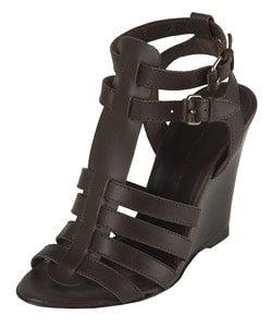shoes clothing strappy wedge balenciaga sandals leather wedges