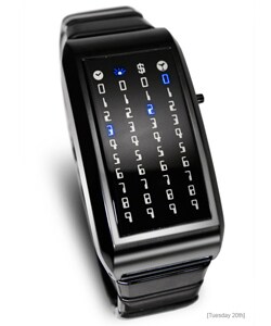 mobile led watch