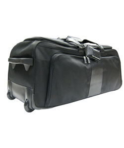 30 inch leather duffle bag