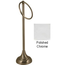 Shop Brass Countertop Guest Hand Towel Holder Free Shipping
