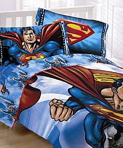 Shop Superman Comforter Ensemble Free Shipping Today Overstock