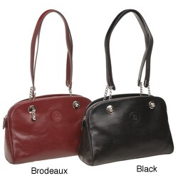 overstock leather handbags