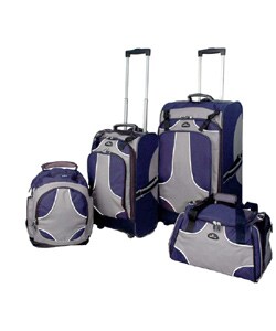 samsonite luggage set with backpack