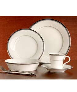 食器 Mikasa Cameo Platinum 20pc Dinner Set Mikasa 20-pc Platinum Court Set - Bed Bath & Beyond - 1463816