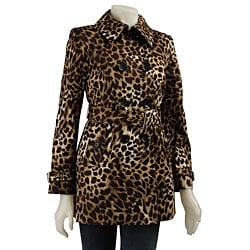 michael kors petite trench coat