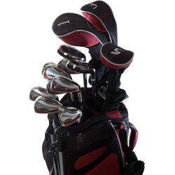 wilson deep red head covers