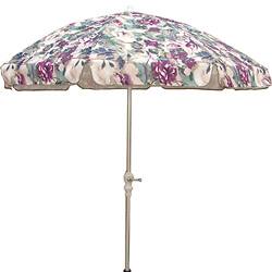 Shop Purple Green 7 5 Foot Patio Umbrella Overstock 3179323