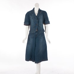 women's 2 piece denim set