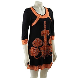 orange and navy women's clothing