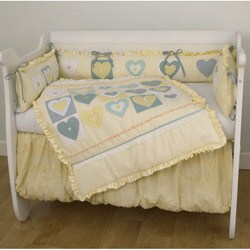 lemon baby bedding