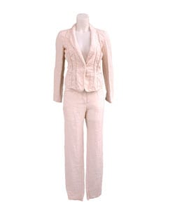 armani linen suit