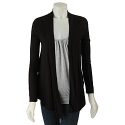 women's ballet style wrap cardigan