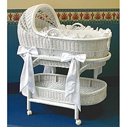 wicker bassinets for babies