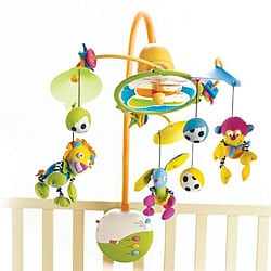 Tiny love symphony in motion hot sale cot mobile