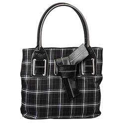 Shop Tommy Hilfiger Saratoga Plaid Tote Free Shipping Today