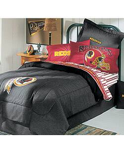 Shop Nfl Washington Redskins Full Comforter Set Free Shipping
