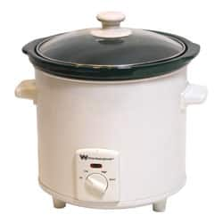 White Westinghouse Mini Automatic Rice Cooker White 4 Cups