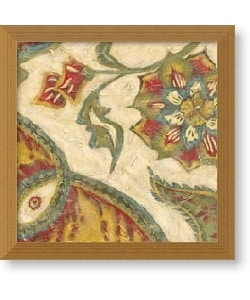 22x26 Paisley Path I By Chariklia Zarris - Beige